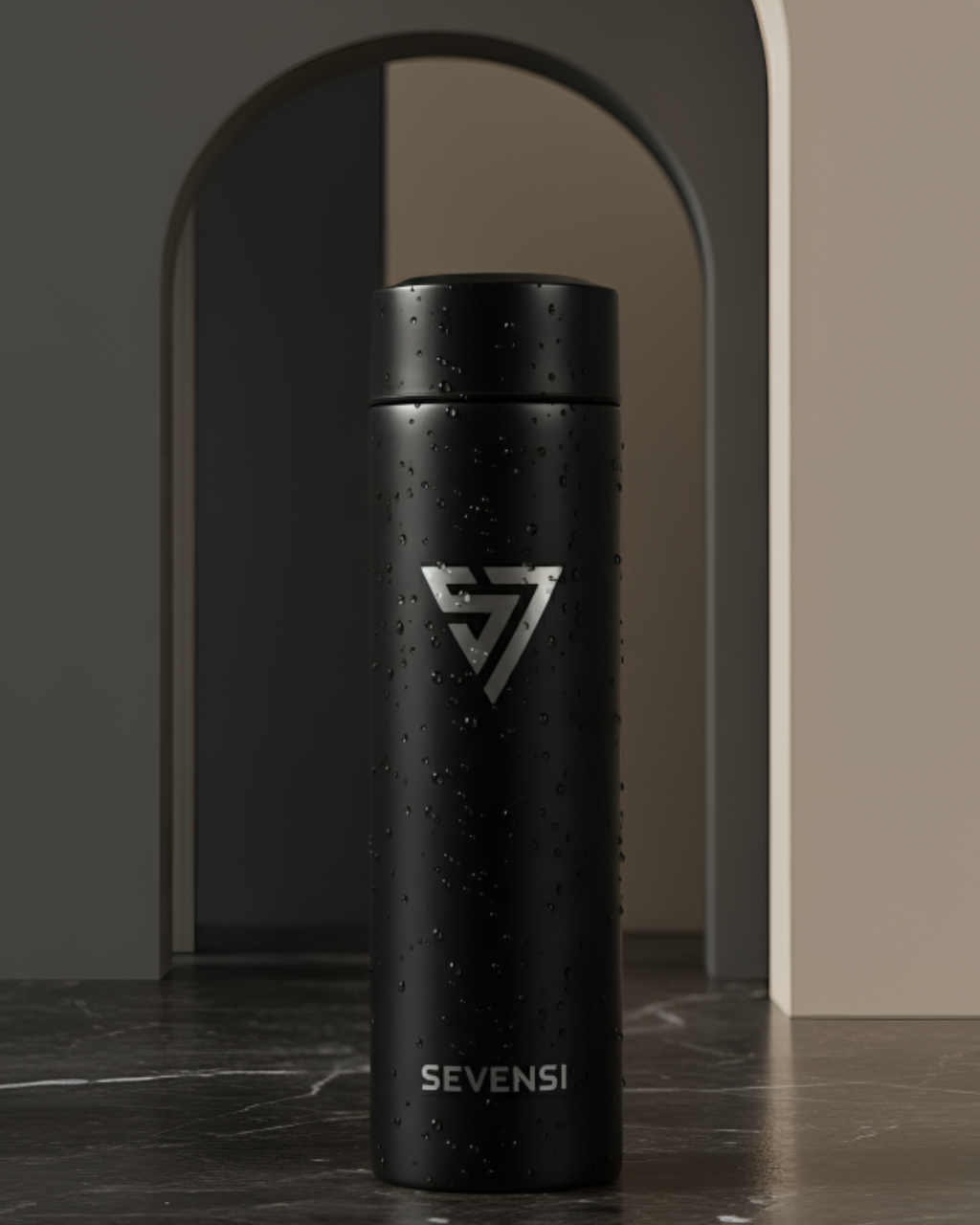 Premium Digital Temperature Display Water Bottle Steel Vacuum Insulated