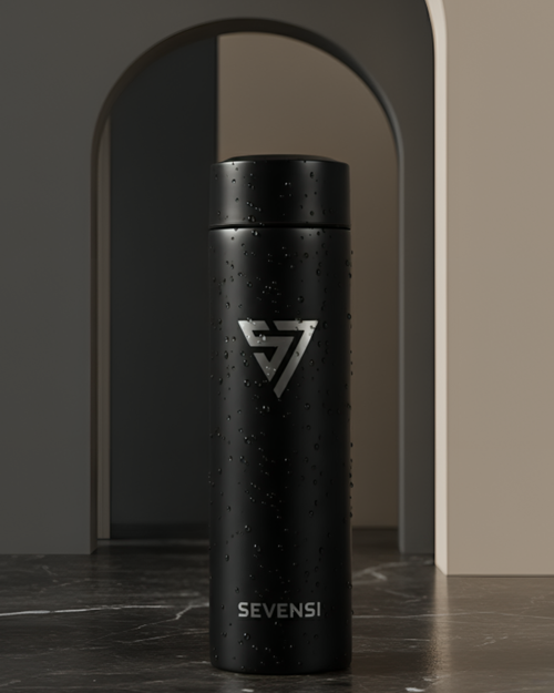 Premium Digital Temperature Display Water Bottle Steel Vacuum Insulated