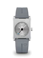 TOMI T-022 Tank Dial Watch White Magnetic Silicone Strap Unisex Quartz Sevensi