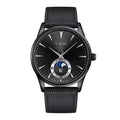 TOMI T-024 Magnetic Strap Luxury Watch Black Edition Quartz Unisex Timepiece Sevensi