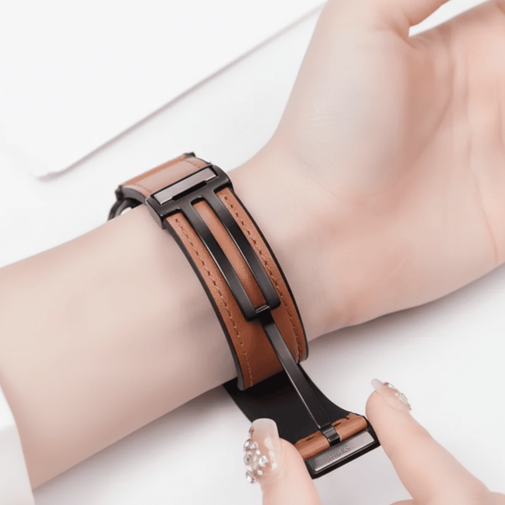 TOMI T-024 Magnetic Strap Luxury Watch Black Edition Quartz Unisex Timepiece Sevensi