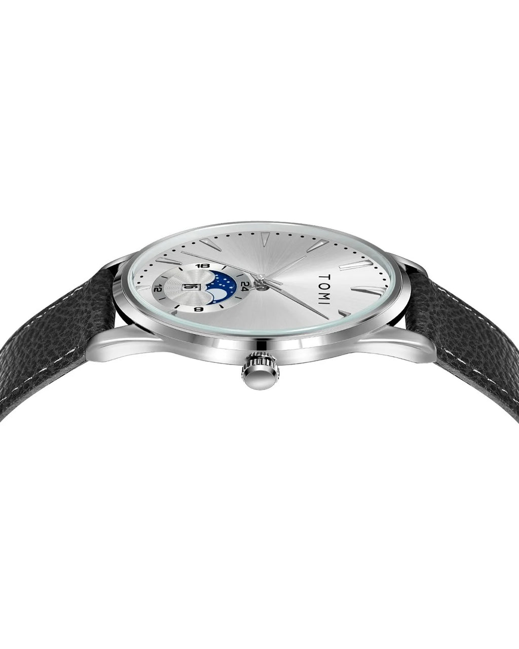 TOMI T-024 Magnetic Strap Luxury Watch Black Edition Quartz Unisex Timepiece Sevensi