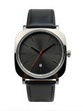 TOMI T-084 Men's Watch Quartz Date Leather Straps Sevensi