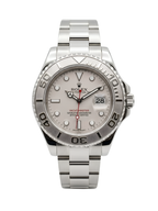 Nautical Master Rotating Bezel Watch Silver Sunray Dial | Sport Steel Bracelet